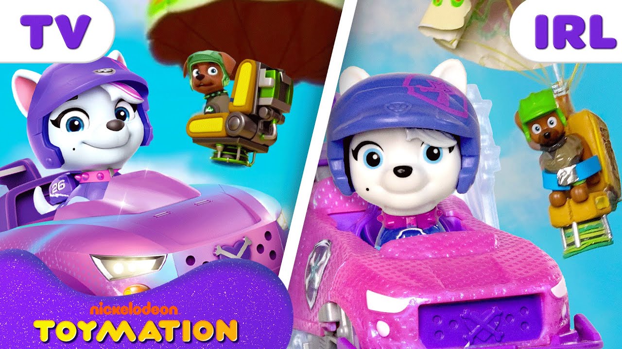 PAW Patrol Toys Use Rescue Wheels on their Mission! 🛞 (PART 1) | Toymation