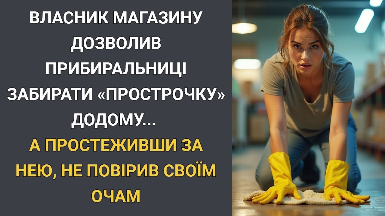 Власник магазину дозволив прибиральниці забирати «прострочку» додому… А простеживши за нею