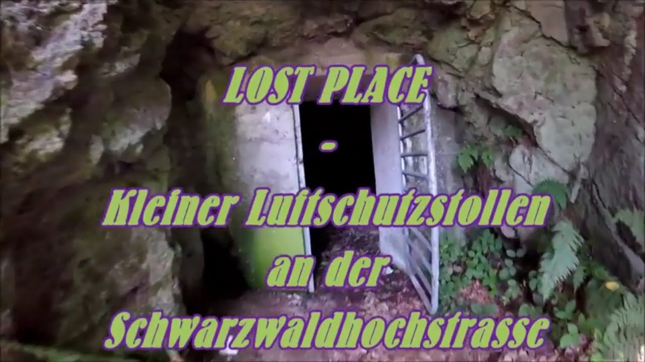 LOST PLACE - Kleiner Bunkerstollen Schwarzwald