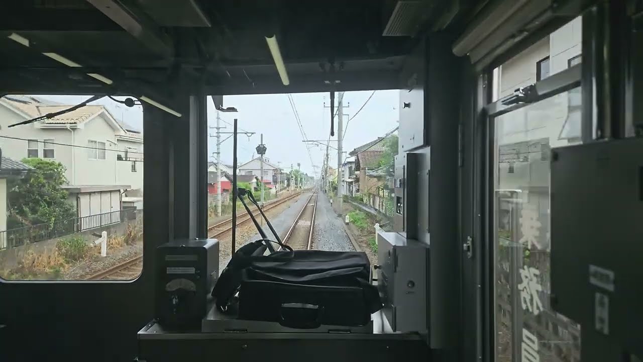 [全区間前面展望] 東武桐生線,小泉線 普通(ワンマン) 東小泉行き 赤城～終点東小泉間 [赤城駅始発]