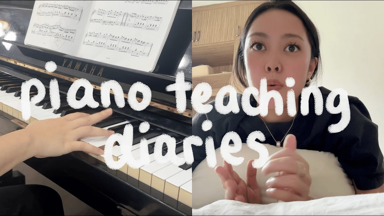 a day in my life as a piano teacher
