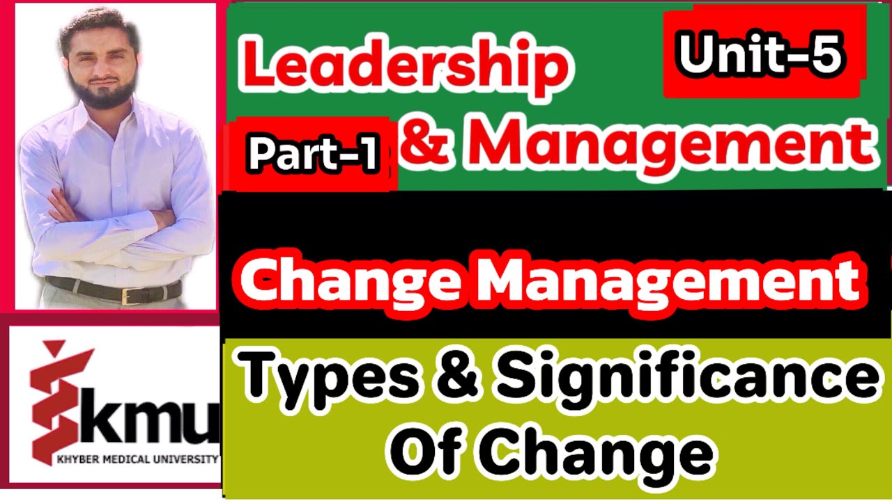 Change Management, its Types and Significance {Unit-5 part-1}[Leadership & Managment){BSN/Post-RN}