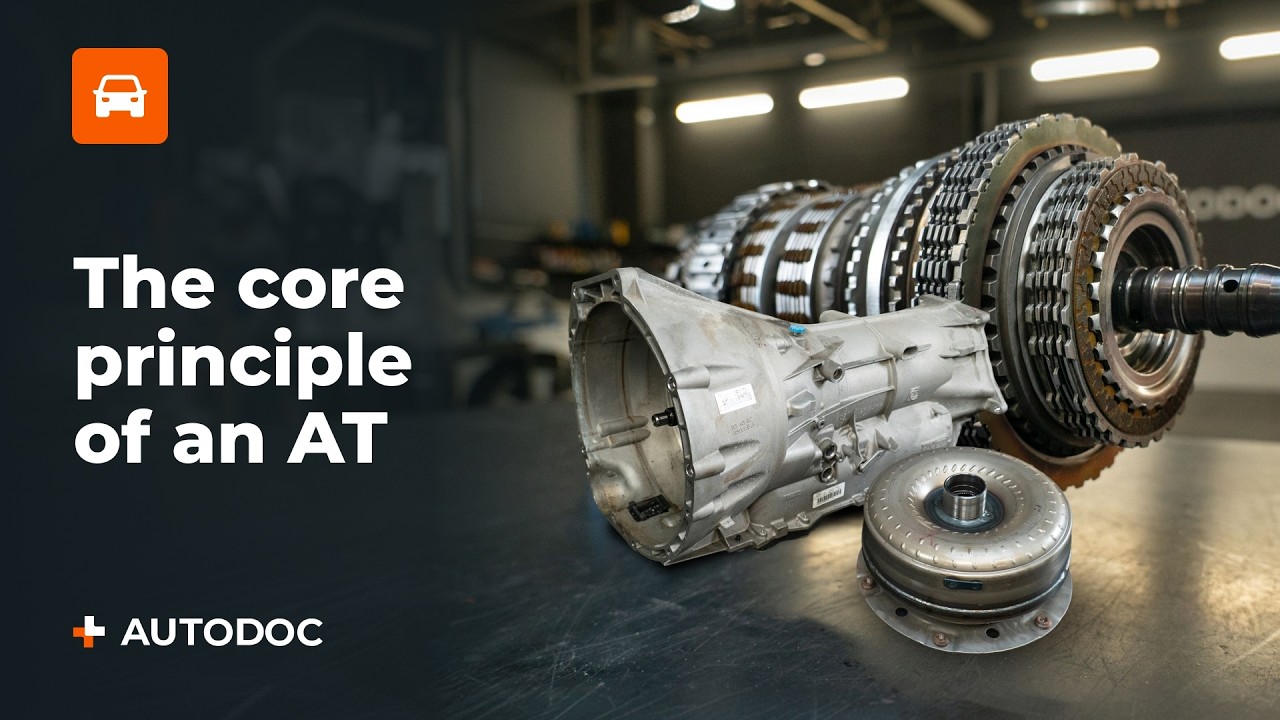 How an automatic gearbox works: the ZF 8HP