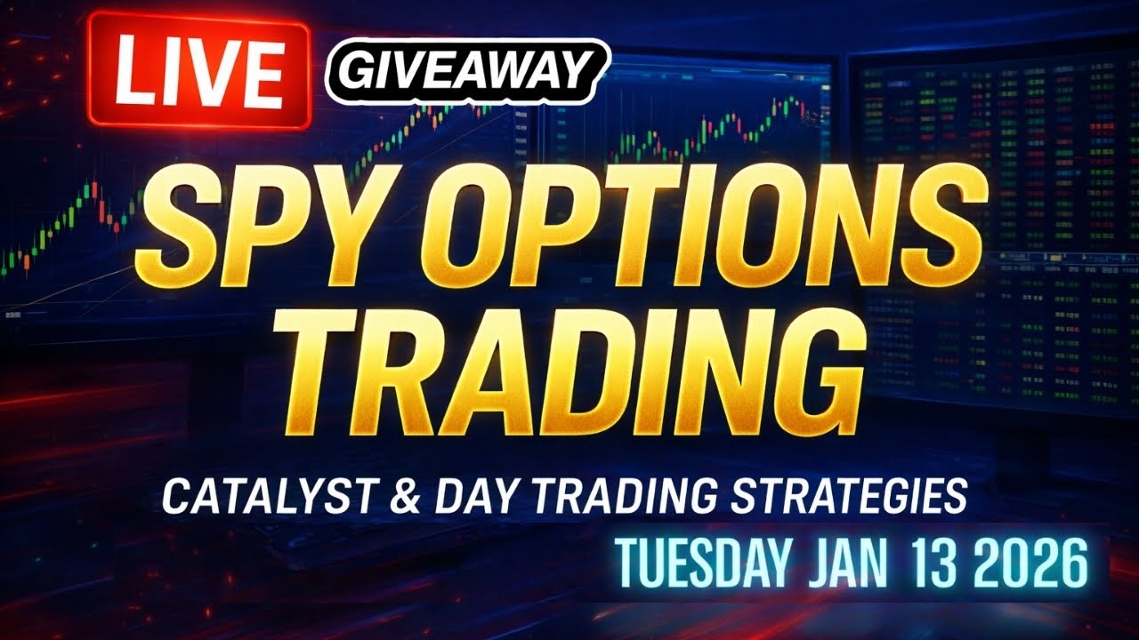 🔴LIVE SPY Options Trading | Day Trading Strategies & Market Analysis | CPI All Time High Jan 13 2026