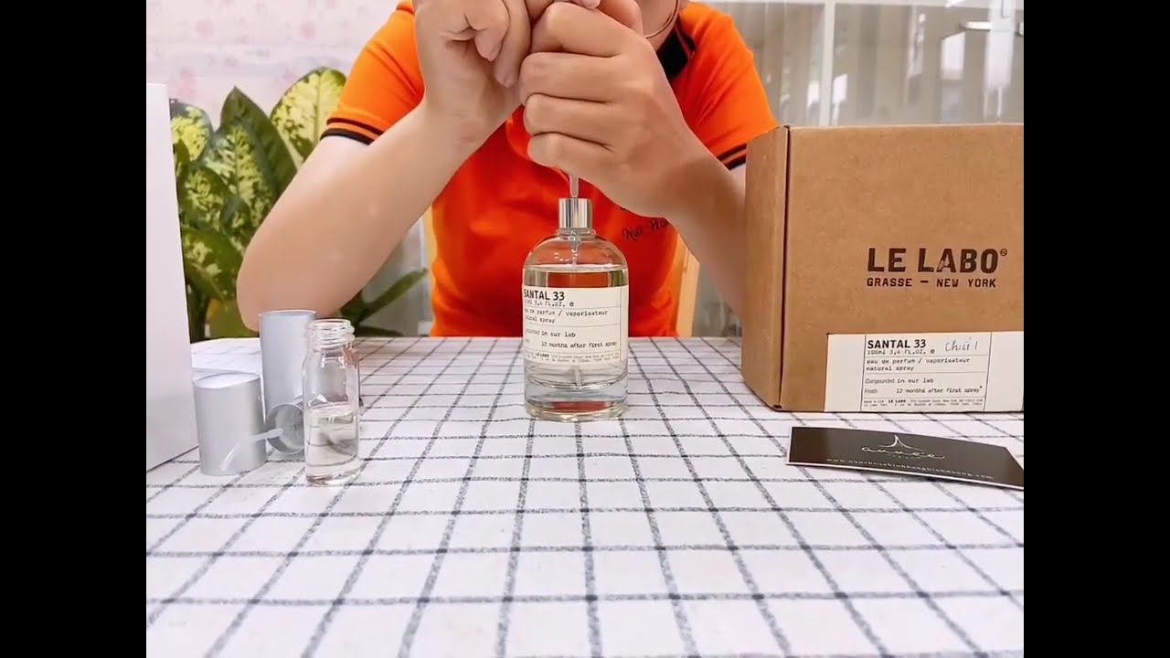 C&aacute;ch Chiết Nước Hoa Le Labo Santal 33