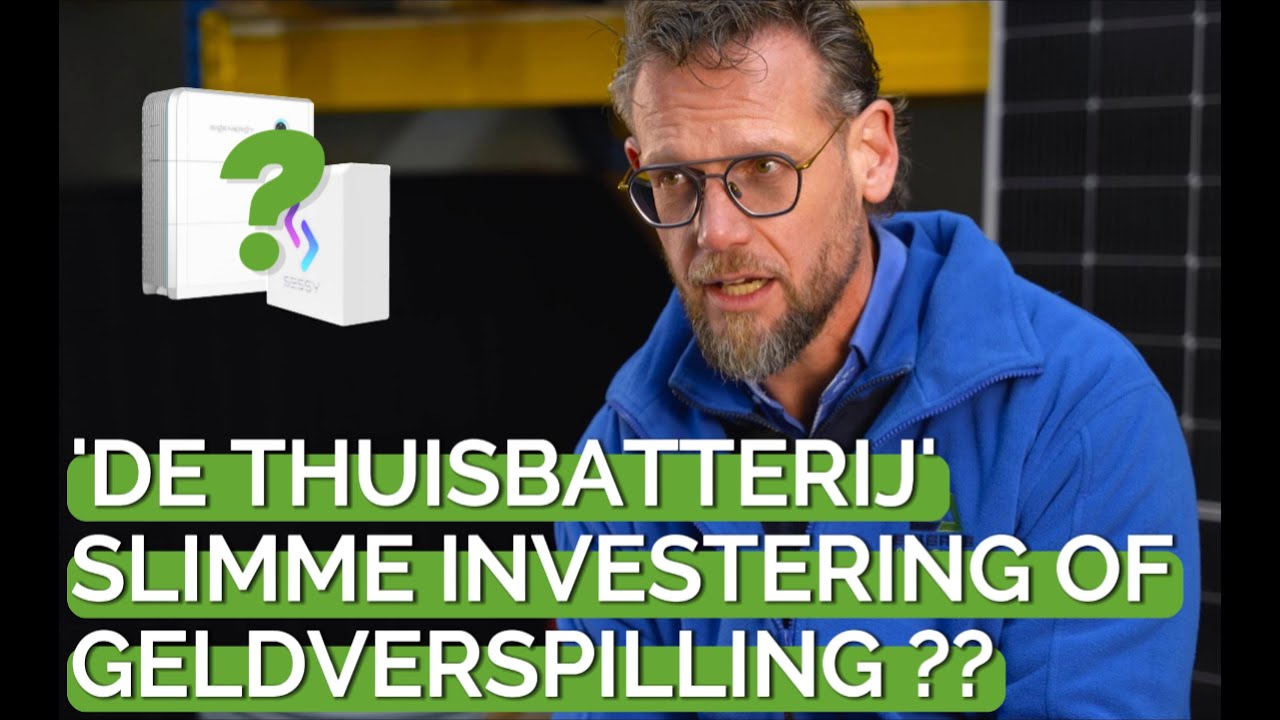De Thuisbatterij! Slimme Investering of Geldverspilling? #geldverdienen #thuisbatterij
