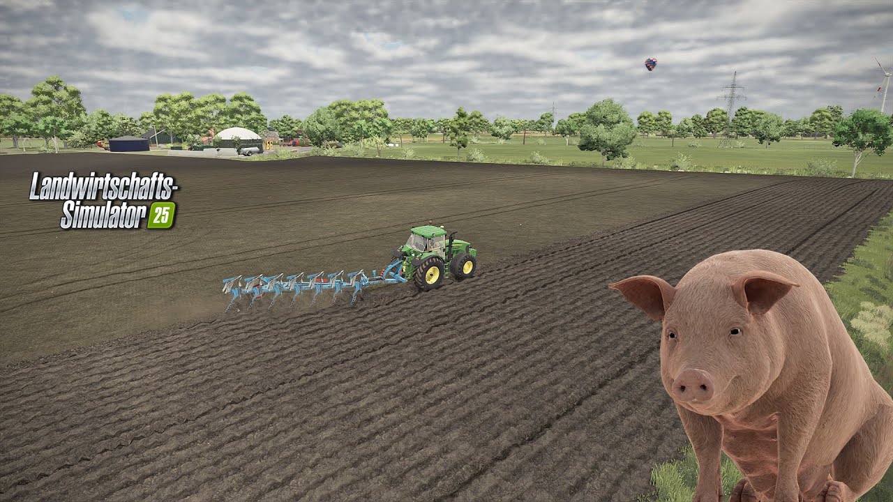 Dienstleistung Ploegen in Friesland | im Auftrag für Hof Borsfleth unterwegs | Farming Simulator 25