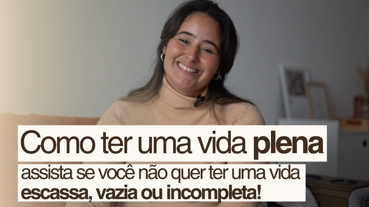 Como ter uma vida abundante em Jesus? I PLENITUDE de vida!