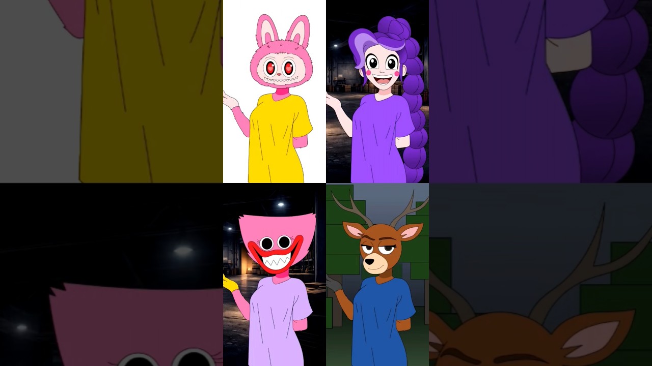 Poppy playtime chapter 5, Labubu, 99 night in the forest