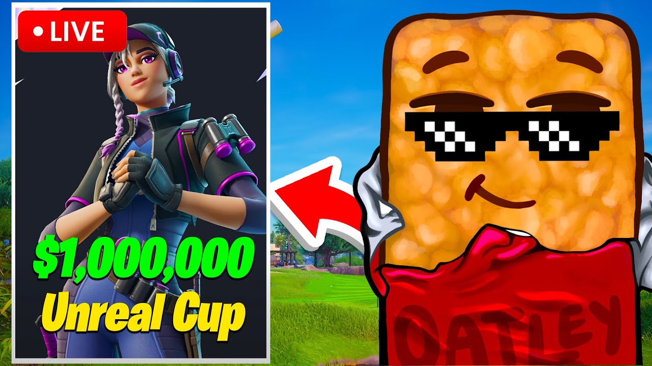🔴LIVE - $1 MILLION UNREAL CUP (Fortnite)