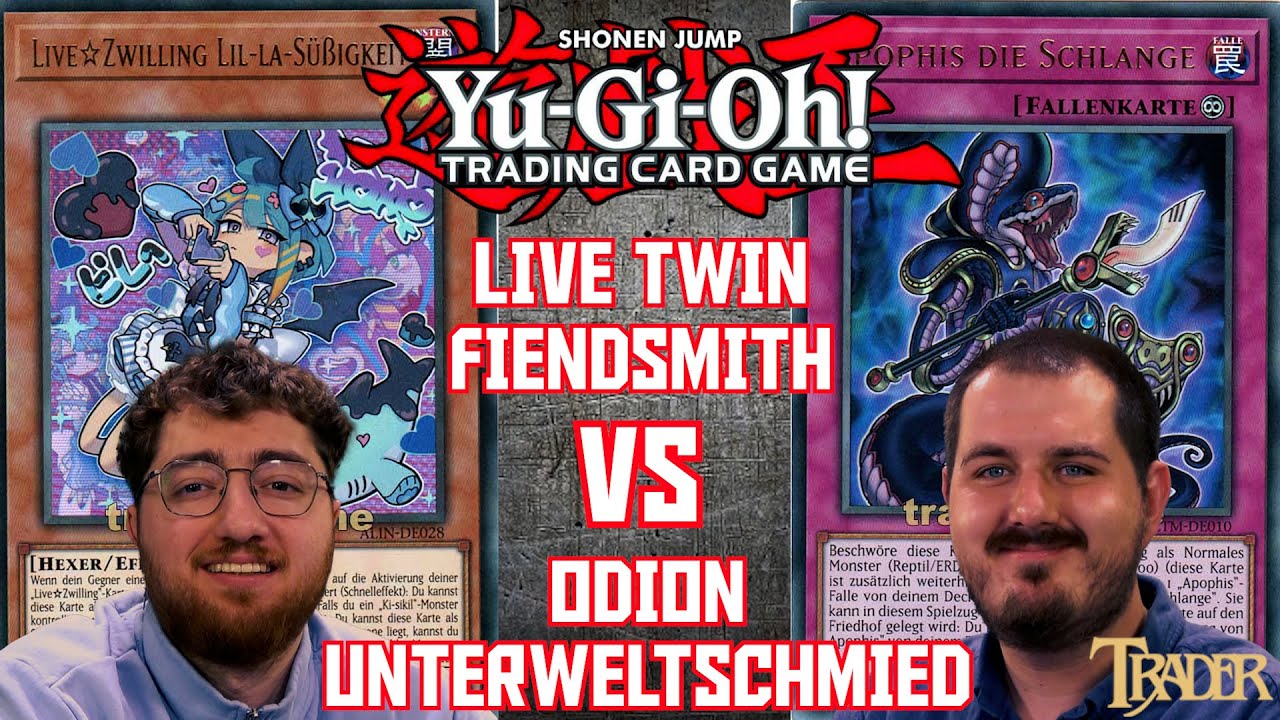 YuGiOh Live Twin Fiendsmith VS Odion Unterweltschmied deutsch | Stream Duell 965 | Trader Duel 2025