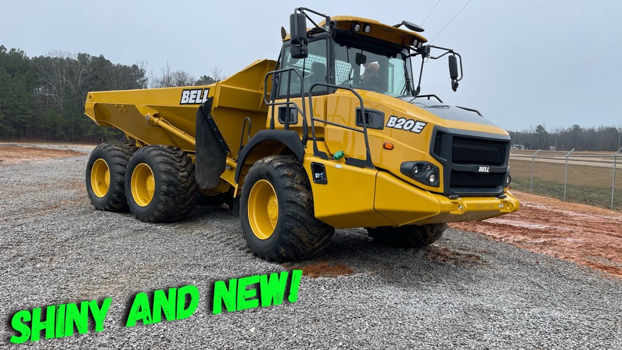 Bell B20E off-road dump truck brand new!