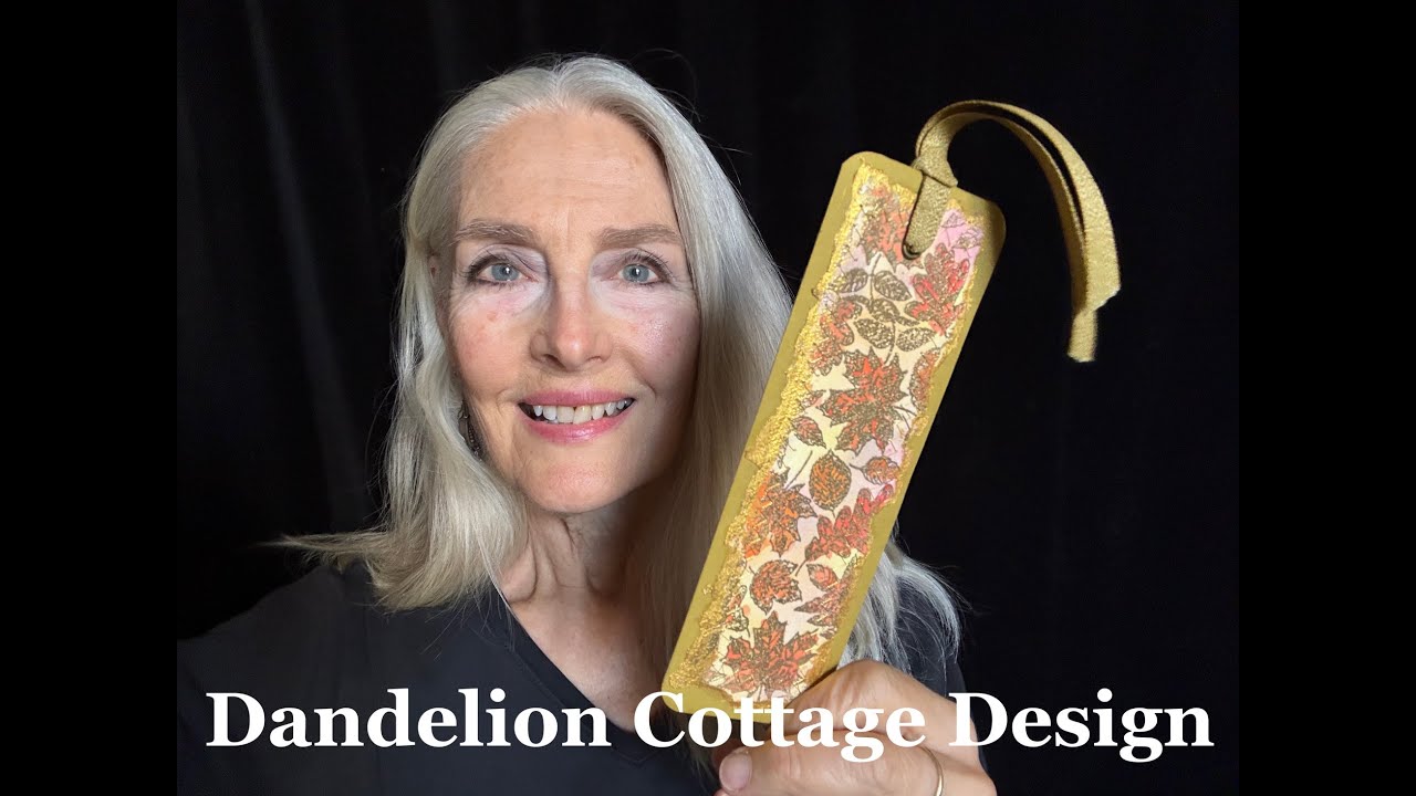 How To Make A Gold Embossed Bookmark