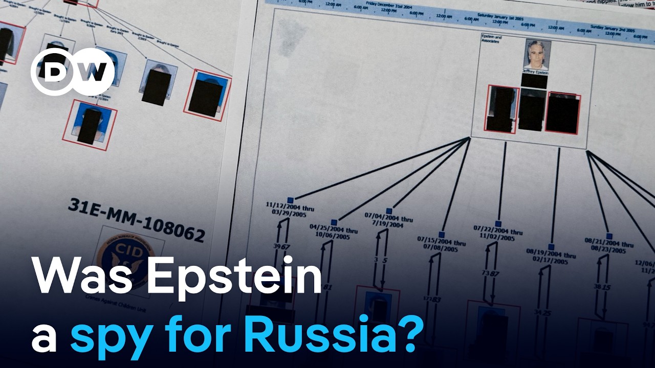 Was Jeffrey Epstein trying to blackmail people for Russia using compromising material? | DW News