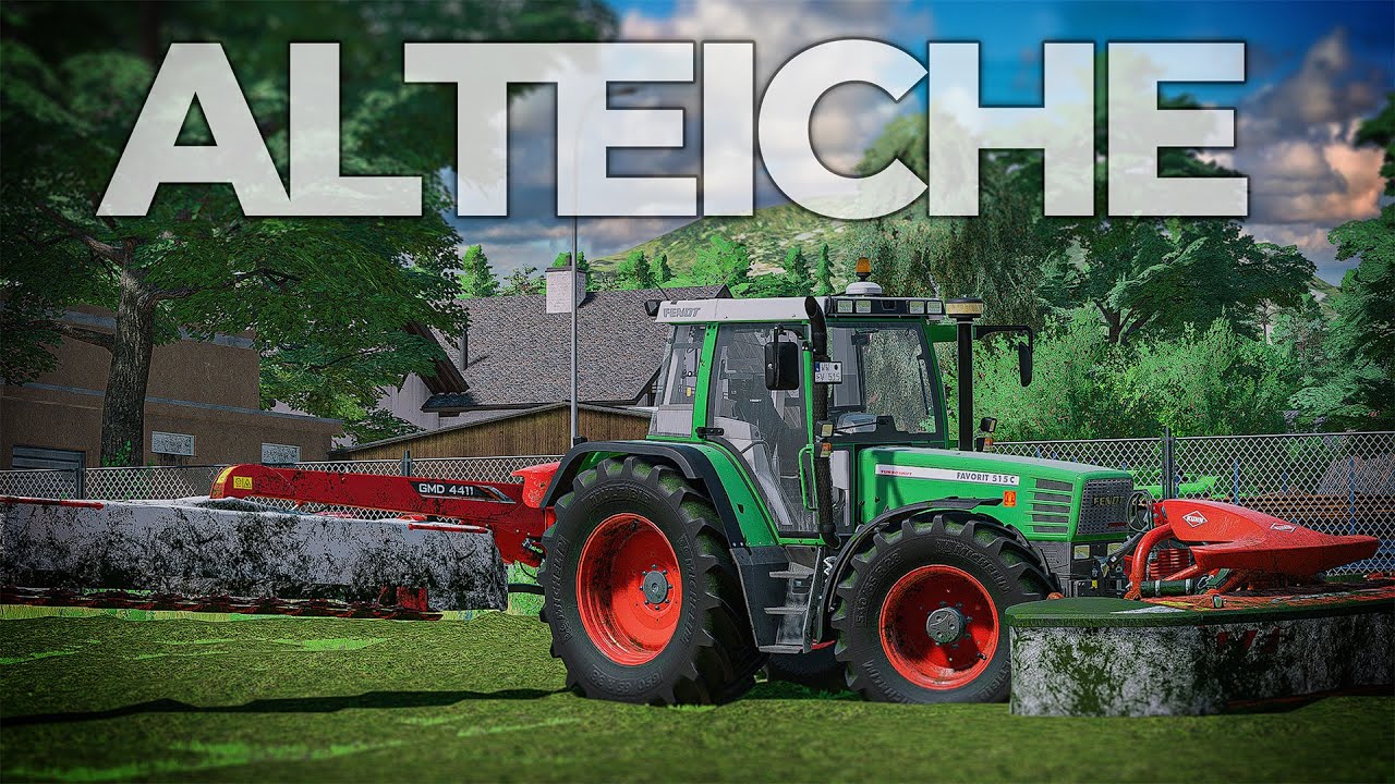 「 ALTEICHE 」#2  | Wiesenschnitt mit dem 515C im Zeitraffer! ⌚🍀 | ANGESPIELT | LS22