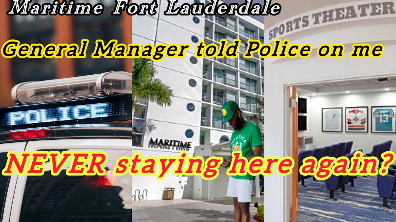 DONT Stay Here? I Traveled to Fort Lauderdale Maritime Airport/Cruiseport Hotel. Good or Bad Hotel?