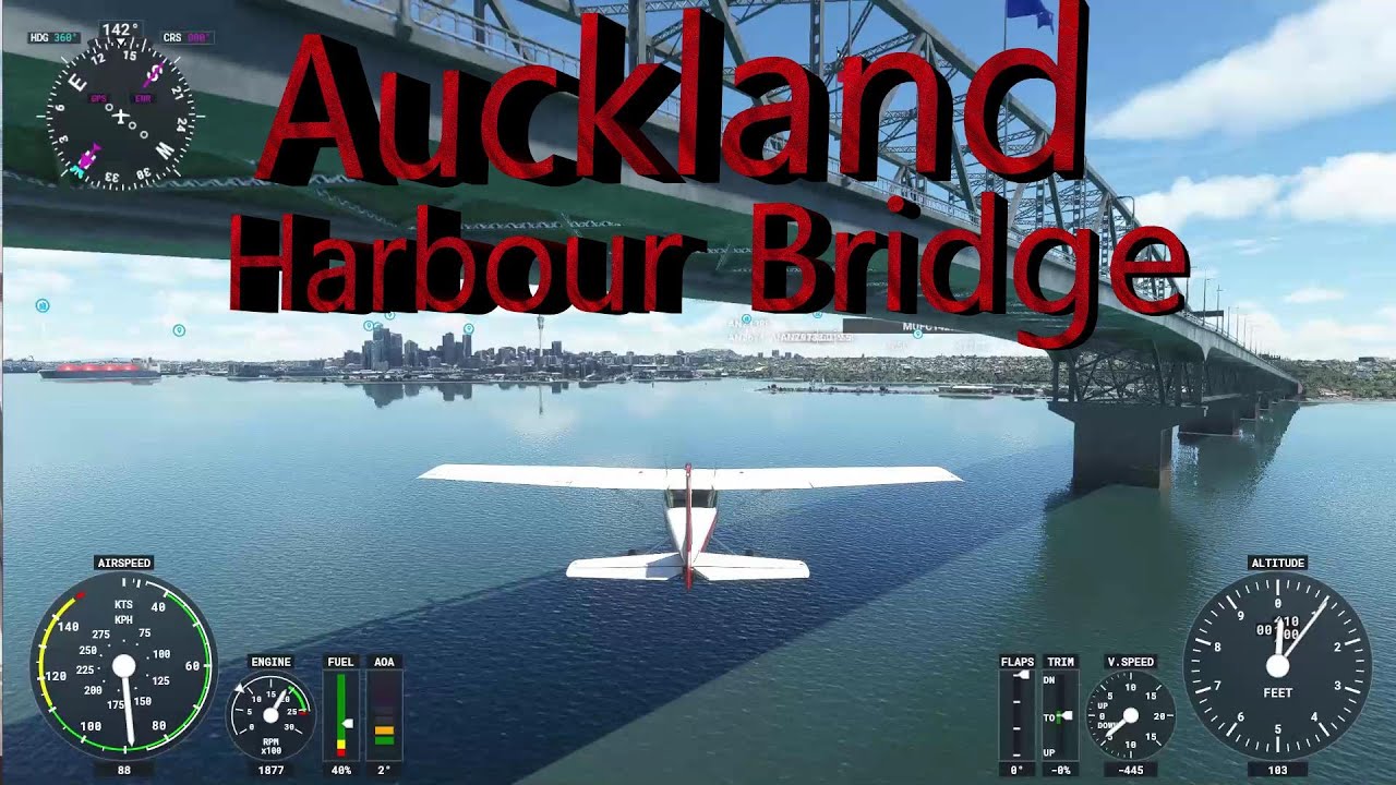 MSFS 2020 - NEW ZEALAND: Auckland DISCOVERY FLIGHT