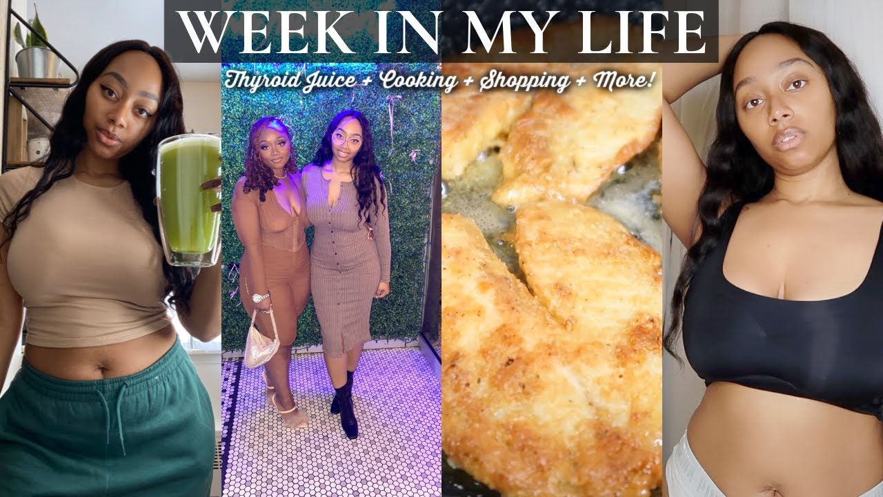 WEEKLY VLOG! THYROID JUICE + COOKING + HAULS + BDAY DINNER + LABGREY EXERCISE BIKE | Astrema Simone