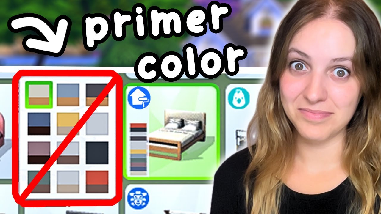 Los Sims 4 PERO SOLO puedo utilizar el PRIMER color de cada OBJETO | Retos de Construcción 🏡 | Marta