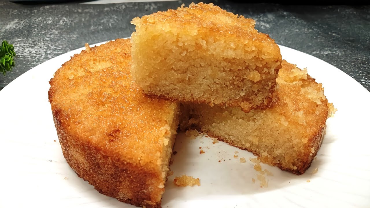 Eggless Rava Cake Recipe | Without Oven  | Easy And Tasty Tea Time Cake | Suji Cake 🎂