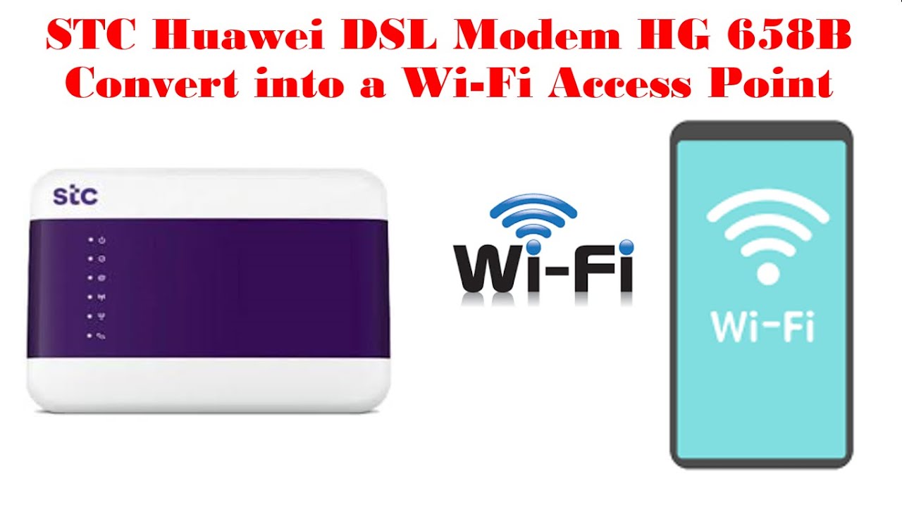 Как настроить DSL-модем STC Huawei HG 658B и превратить его в точку доступа Wi-Fi