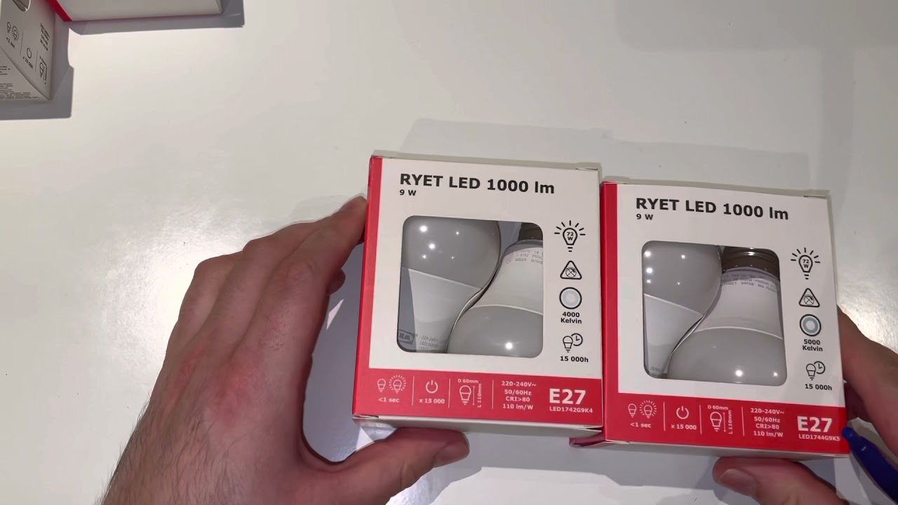 LED versus de gloeilamp &mdash; Hoe lees je het LED doosje?