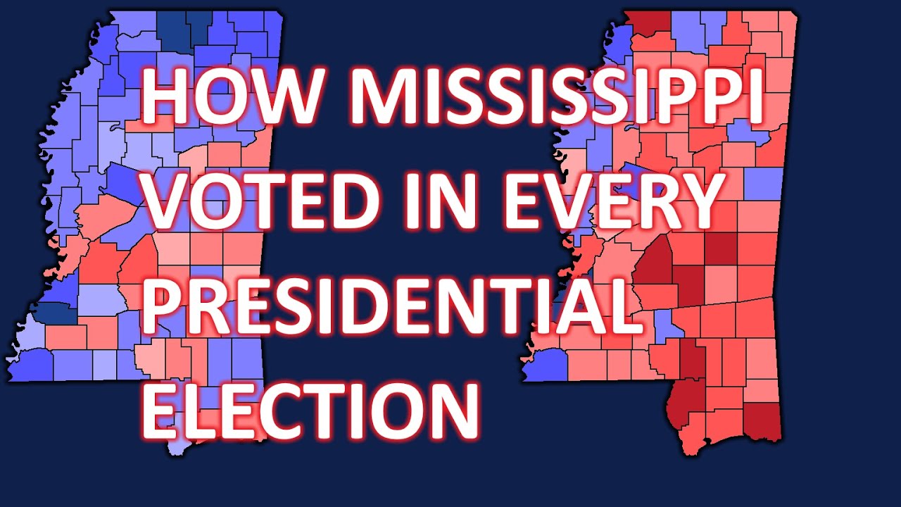 Mississippi Presidential Voting History