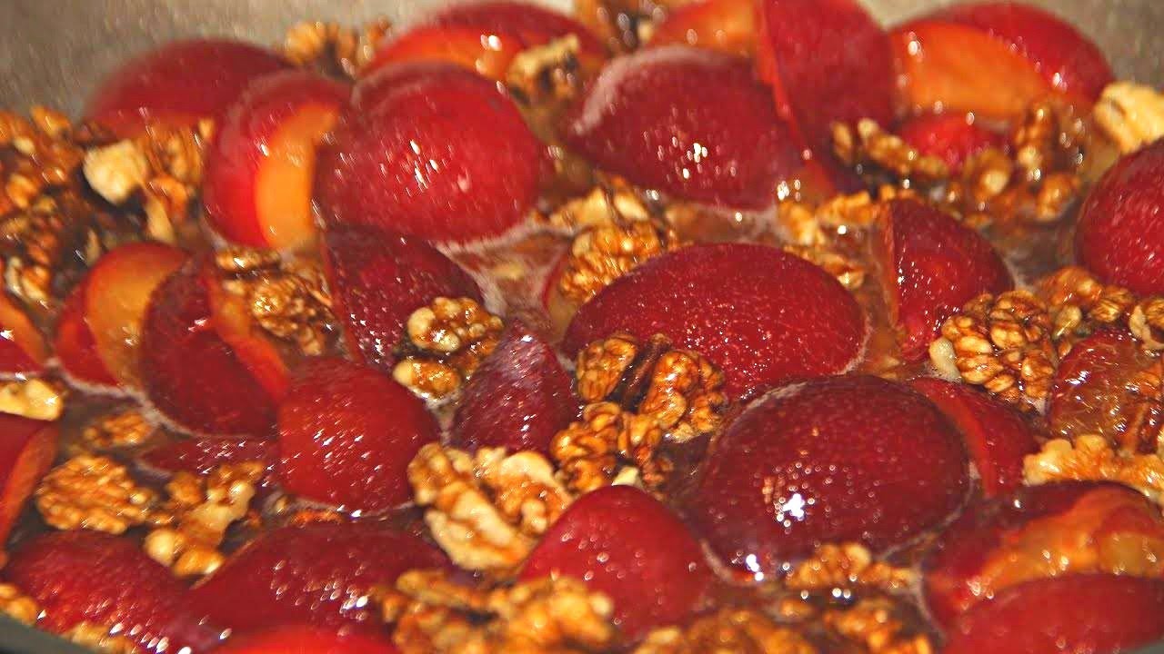Нереально Вкусное ВАРЕНЬЕ! СЛИВА и ГРЕЦКИЙ ОРЕХ! Идеальное Сочетание