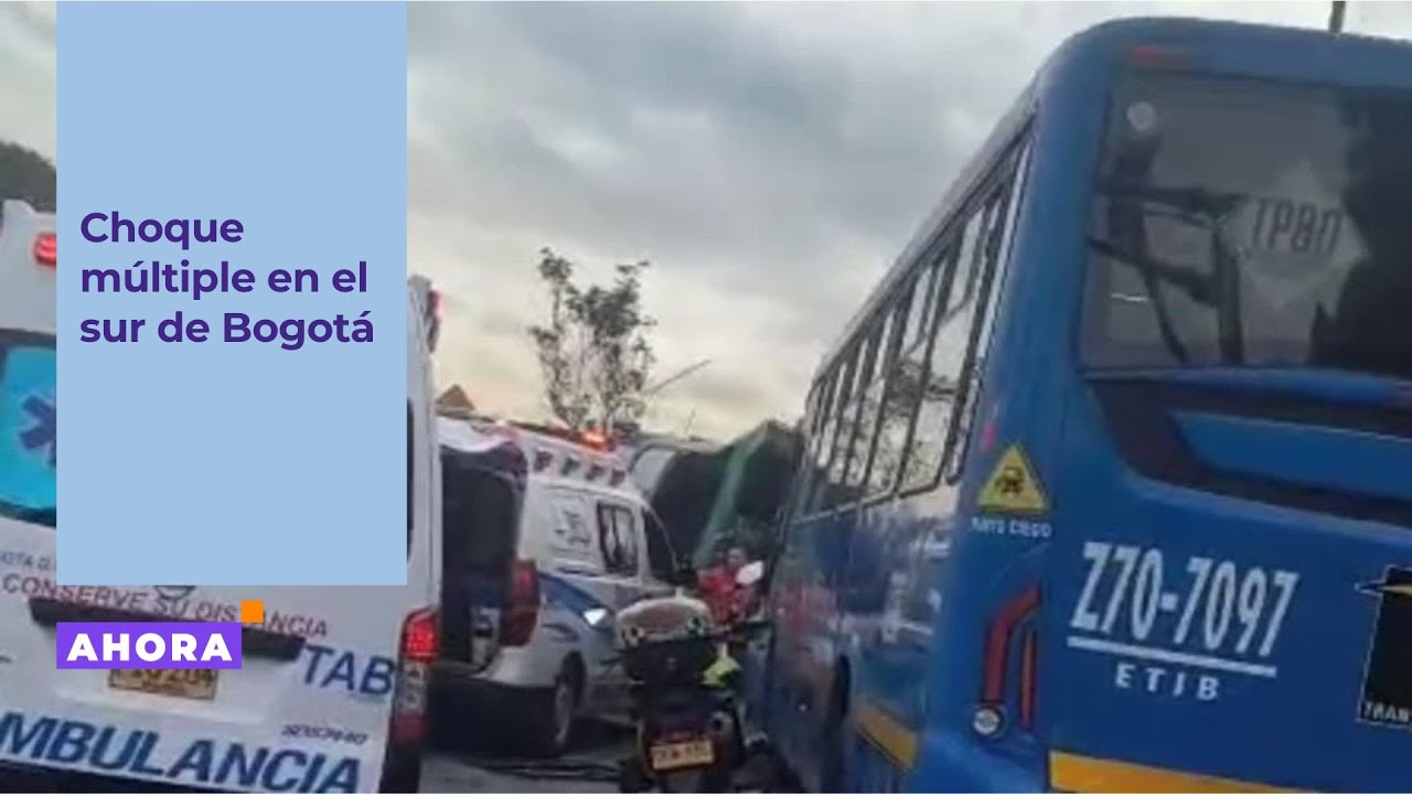 Accidente en Av. Boyacá con Primero de Mayo dejó 47 heridos y caos vehicular | Emergencias