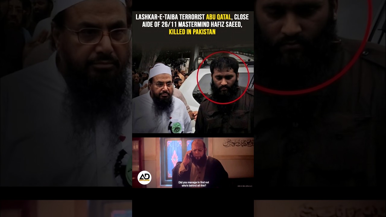 Lashkar-e-Taiba Terrorist Abu Qatal Killed in Pakistan | Close Aide of Hafiz Saeed #dhurandhar 🚨
