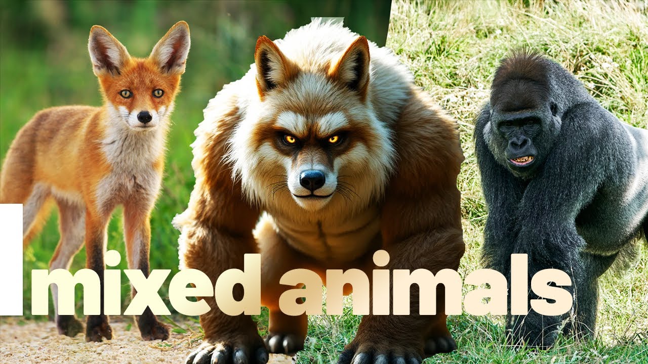 Mixed Animals - Funny Animal Video Hybrid Animals