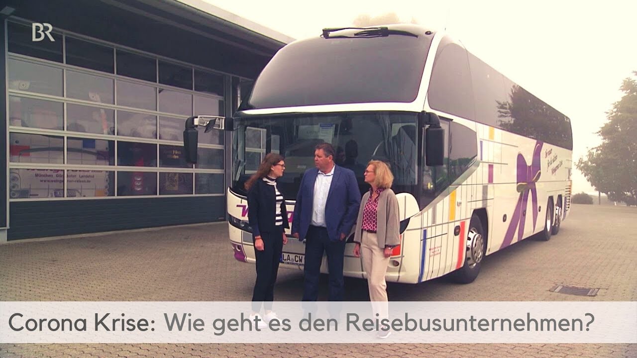 BR Fernsehen über Weingartner Reisen in der Corona Krise: Wie geht es den Reisebusunternehmen?