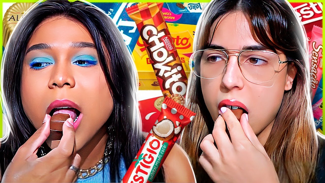 PROVANDO COMIDAS especial PÁSCOA: Qual a melhor caixa de bombom? com Blogueirinha - Adam Mitch