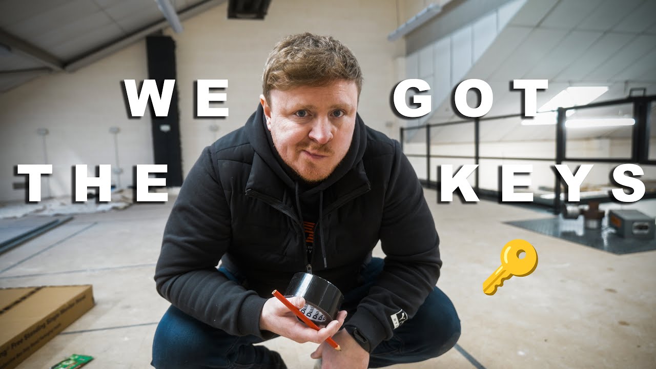 Turning an Empty Warehouse into a Gym & Photography Studio!