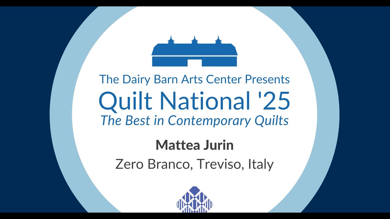 Quilt National '25 Artist Talk: Mattea Jurin