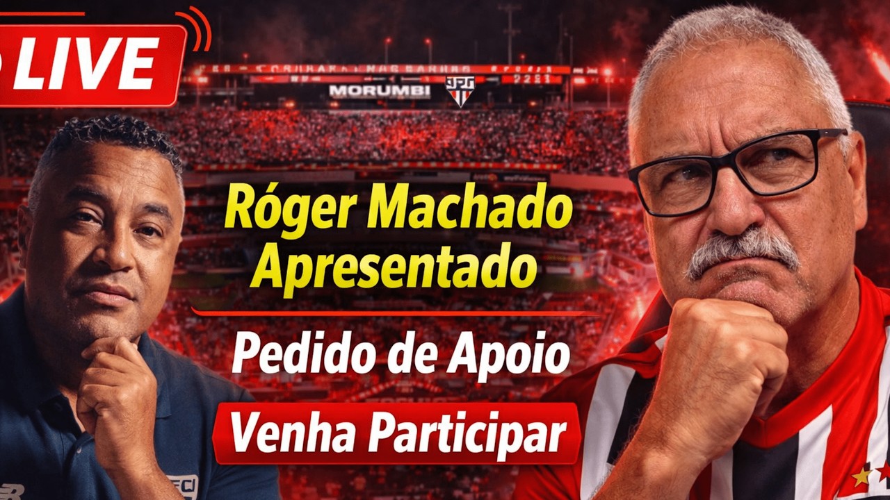 É OFICIAL! ROGER MACHADO NOVO TREINADOR DO SÃO PAULO! SPFC ATINGE MARCA INÉTIDA! SPFC HOJE