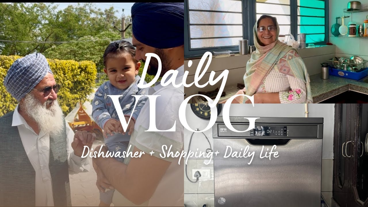 Family Daily Vlog | IFB Dishwasher Review + Shopping 🛍️ 