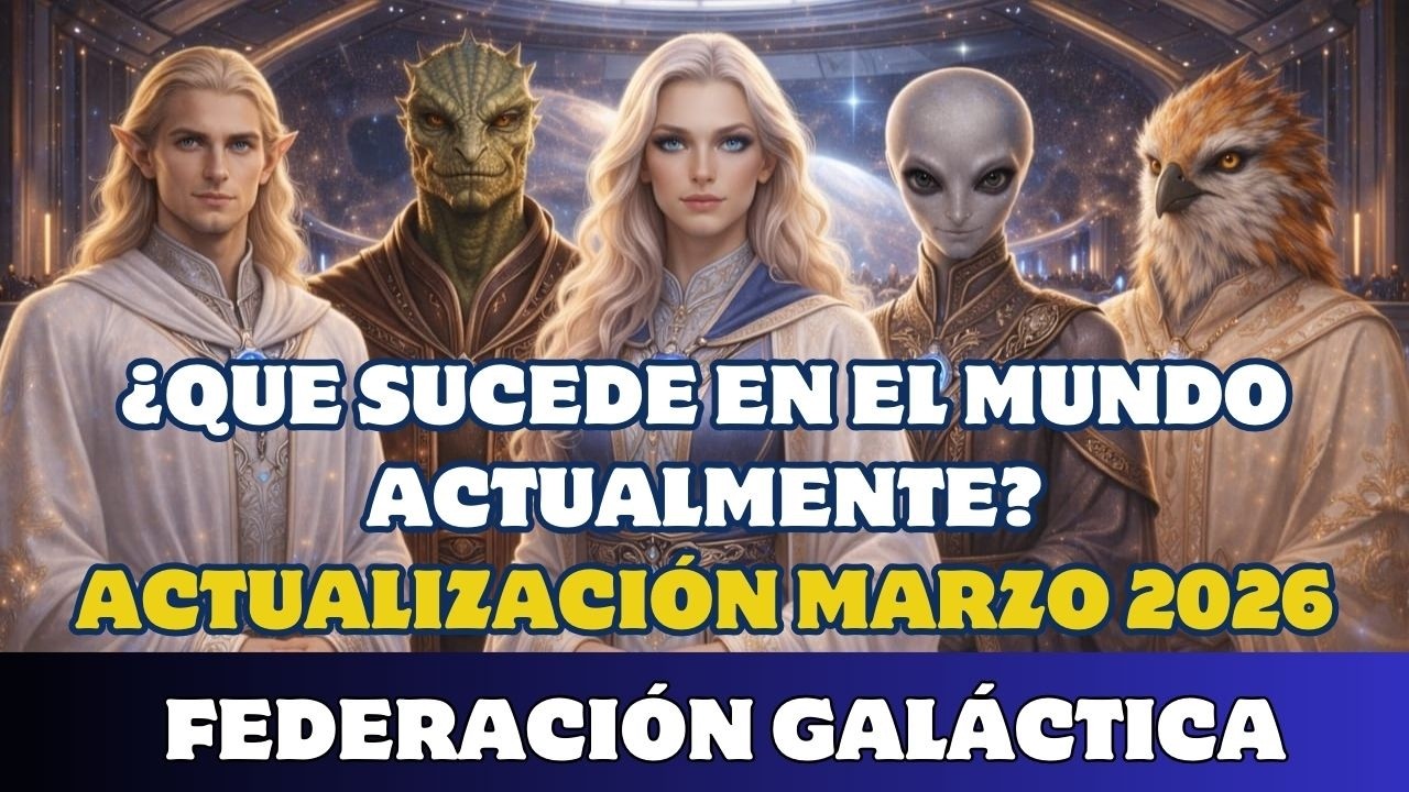 ✨FEDERACIÓN GALÁCTICA: ¿QUÉ PASA EN EL MUNDO AHORA? ACTUALIZACIÓN MARZO 2026
