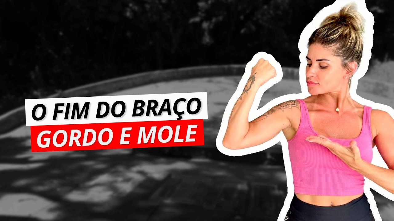 TREINO PRA DEIXAR OS BRAÇOS FINOS E DURINHOS