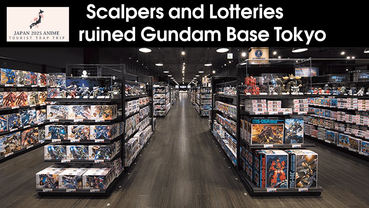 They ruined the Gundam Base Tokyo...