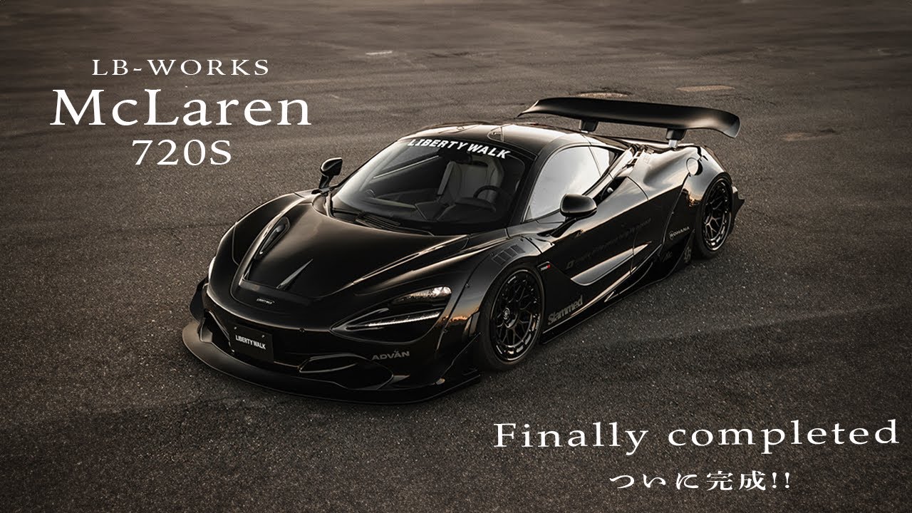 LB-WORKS Mclaren 720S in Japan