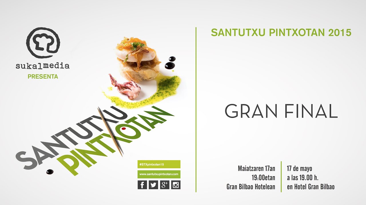 Final Santutxu pintxotan 2015