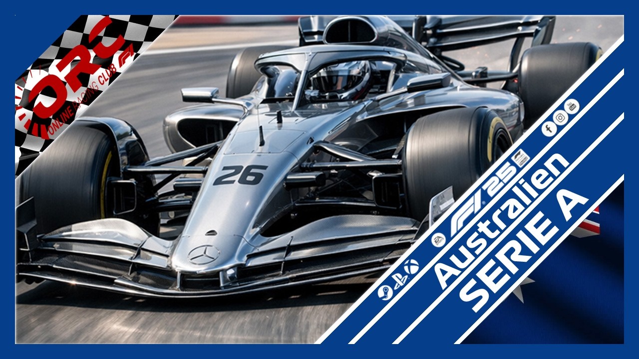 F1 25 | F1 eSports | ORC | Serie A | Saison 37 | Australien |
