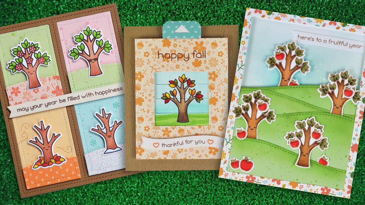 Intro to Tree Before 'n Afters + 3 cards from start to finish