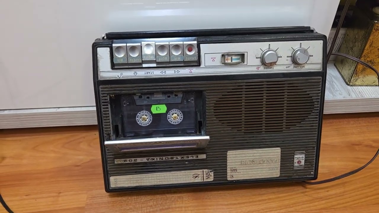 Casetofon elctronica 302  scurta redare