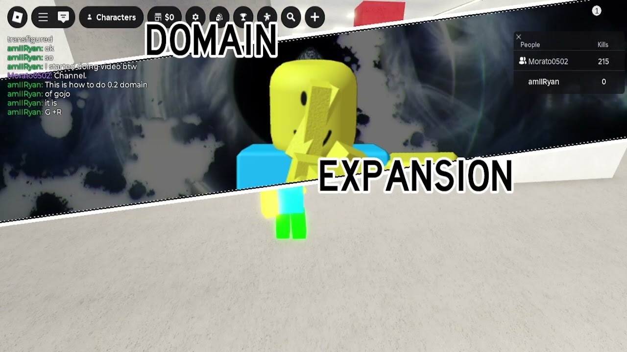 How to do gojo 0.2 domain! JJS 1.62 UPDATE