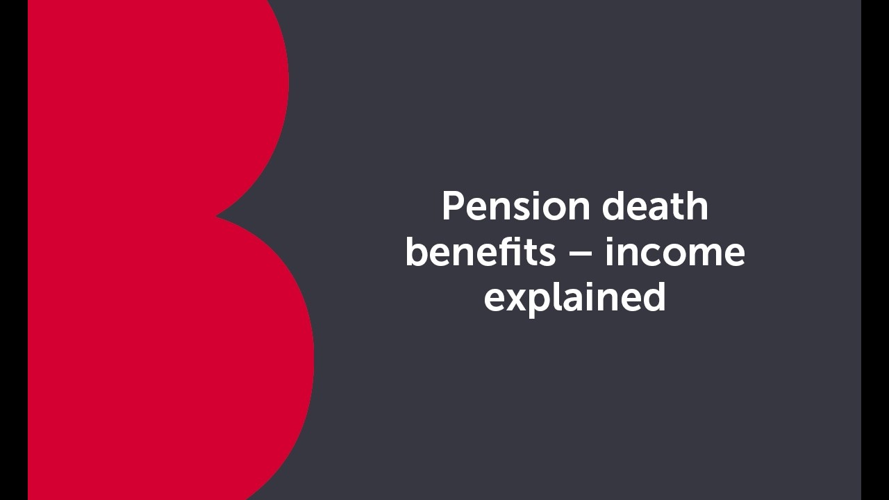 Pension death benefits &ndash; taking income explained | Bitesize Technical