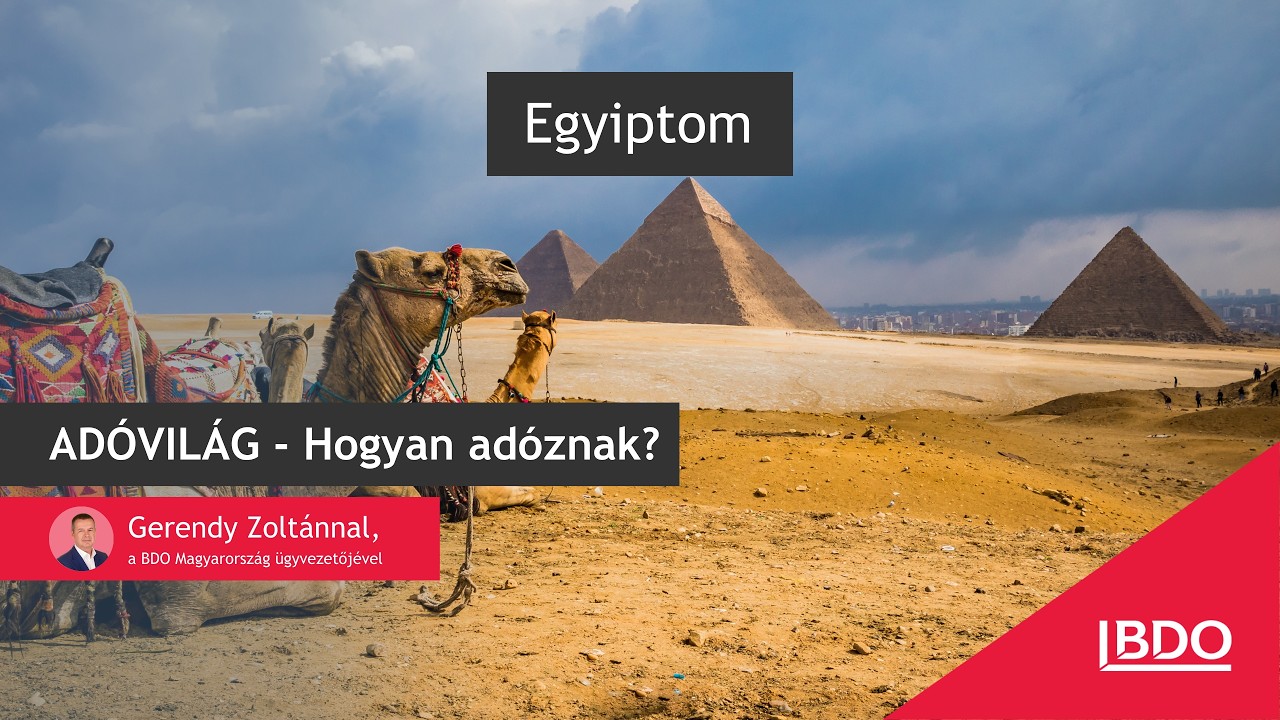 ADÓVILÁG - Hogyan lábal ki Egyiptom a gazdasági válságból?