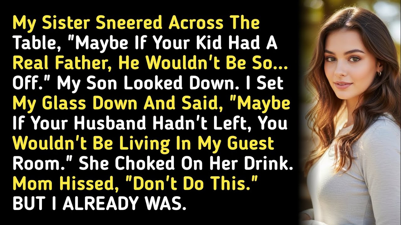 My Sister Sneered Across The Table, 