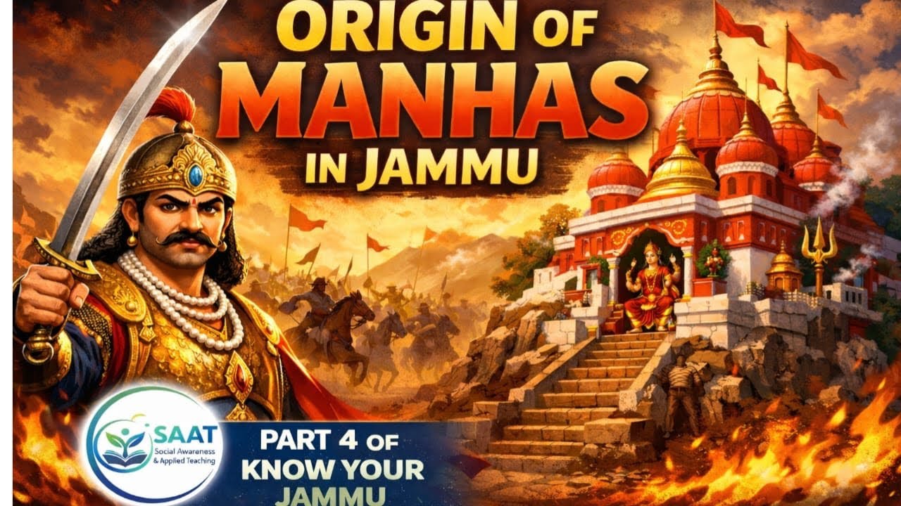 ORIGIN OF MANHAS IN JAMMU | KNOW YOUR JAMMU | HISTORY 